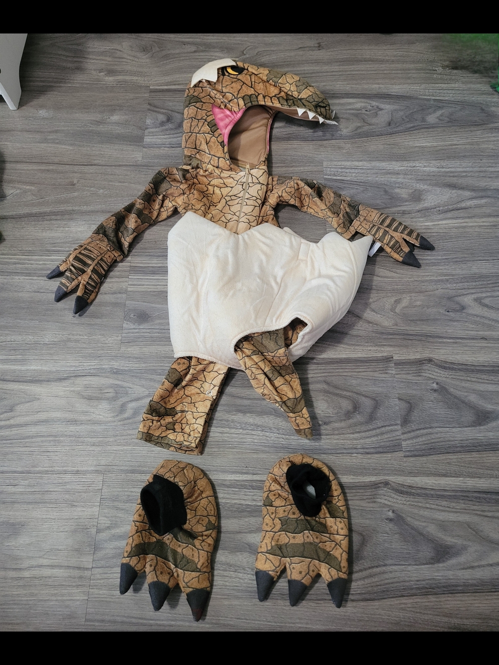 Velociraptor Hatchling Costume for Babies